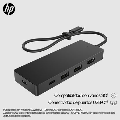 Adaptador HP Hub USB-C G3