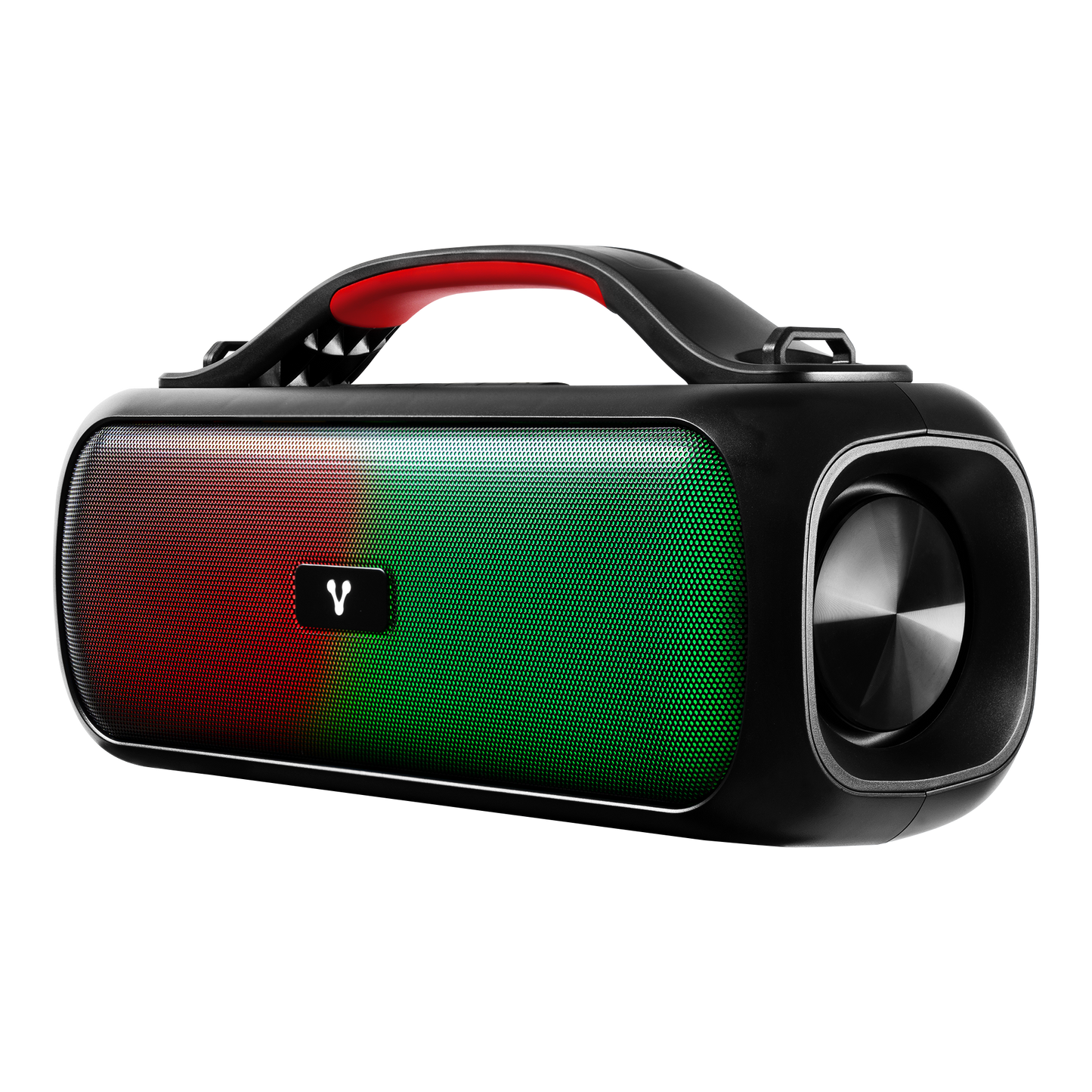 BOCINA VORAGO BSP-440 BLUETOOTH / USB / LUZ FRONTAL RGB / TWS / 20W RMS CON HASTA 5 HRS AUTONOMIA / IPX5
