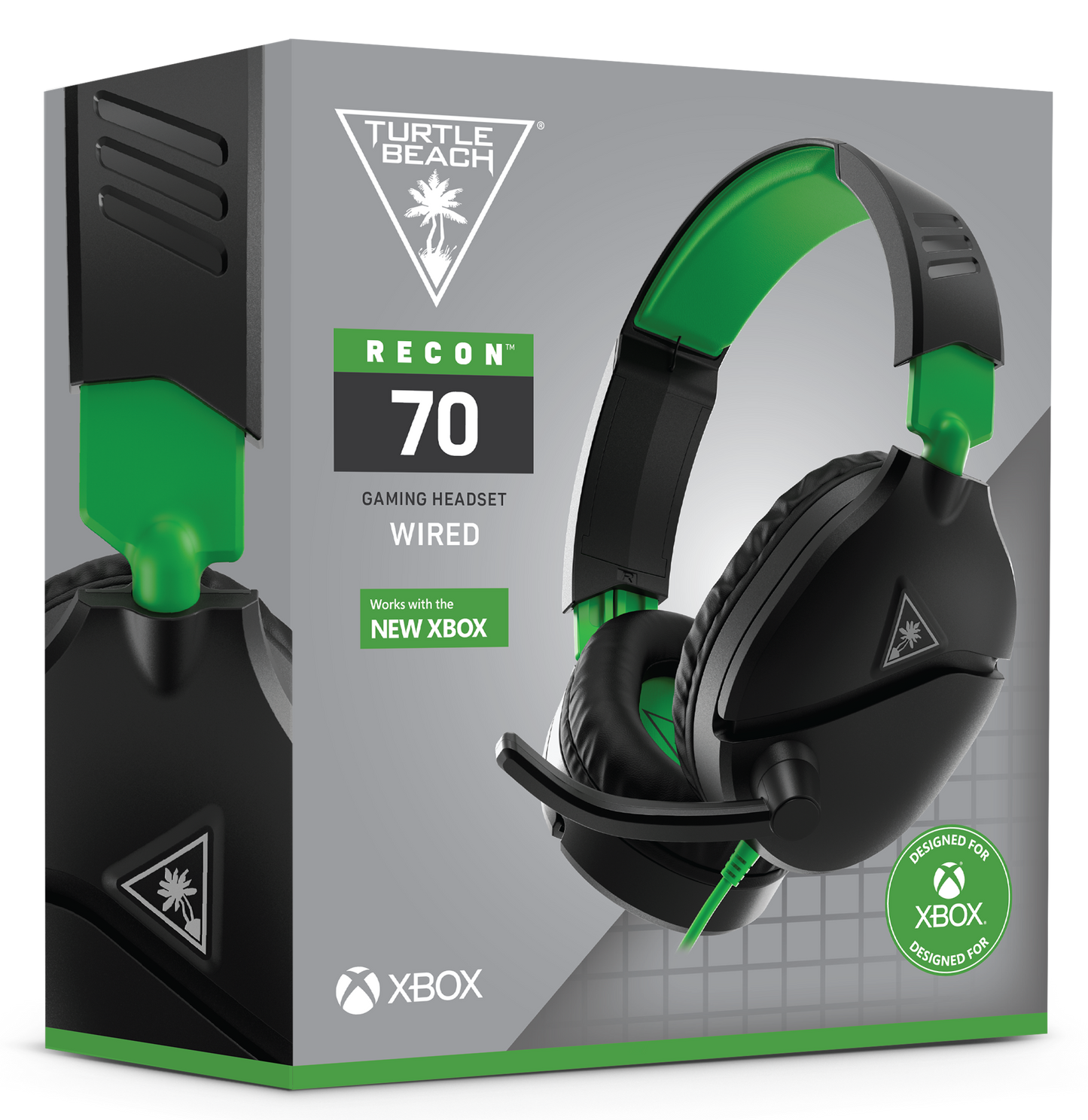 Audífonos Turtle Beach EarForce Recon 70 Diadema Alámbrico 3.5mm Cable 1.2m Xbox Negro