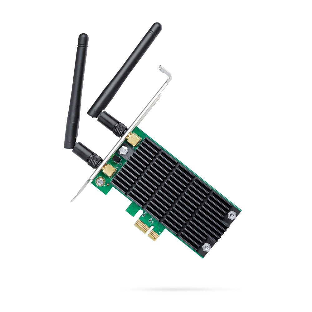 Adaptador TP-Link Dual Band Wi-Fi PCI Express y High Gain External Antennas