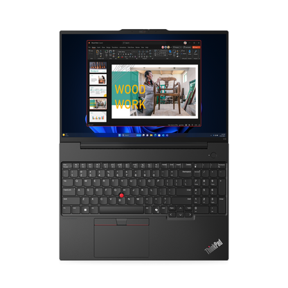 Laptop Lenovo TP E16 G2 IntelCoreUltra 7 155U  NonTouch Windows 11Pro 64 16GB  512GB SSD 3YR Onsite