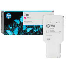 Tinta HP DesignJet 738 300ml Color Magenta