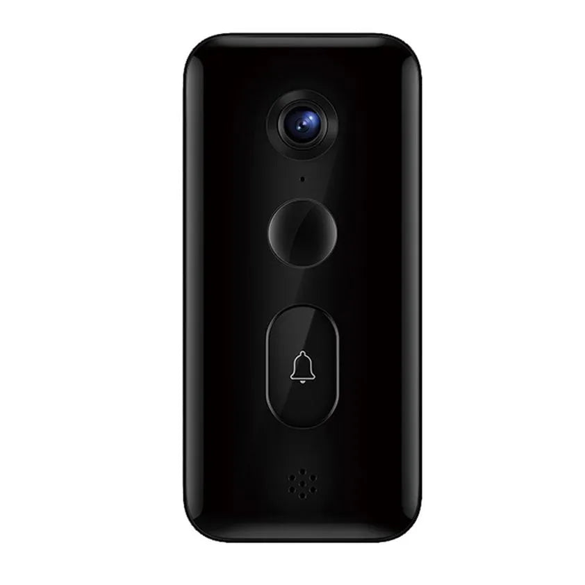 Timbre Xiaomi Smart Doorbell 3 Reconocimiento de Personas Audio Bidireccional Color Negro