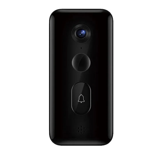 Timbre Xiaomi Smart Doorbell 3 Reconocimiento de Personas Audio Bidireccional Color Negro