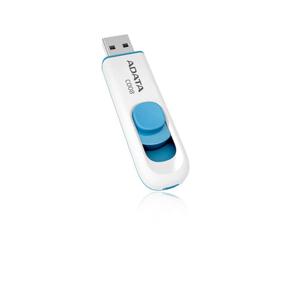Memoria USB Adata C008 64GB 2.0 Color Blanco-Azul