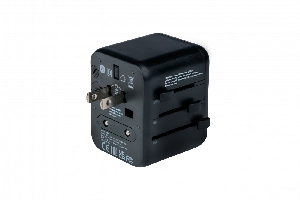 Adaptador Verbatim Universal de viaje 12W UTA-01 - USB-A (49543)