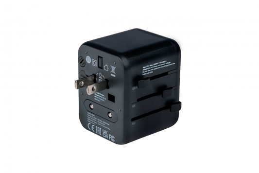 Adaptador Verbatim Universal de viaje 12W UTA-01 - USB-A (49543)