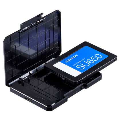 Enclosure SSD Adata EC600 Negro USB 3.2 SATA 2.5" Compatible con 2.5" SATA HDD EC600-BCBK