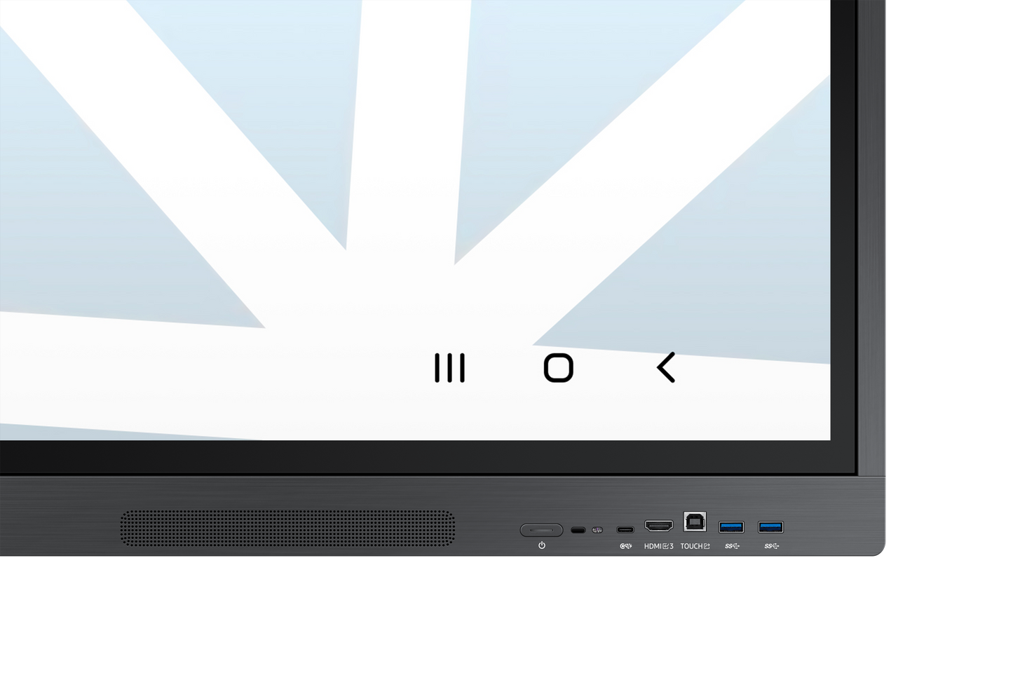 Pantalla Samsung 75" Interactiva WAD Interactiva Touch 40 Multi Touch Android OS 13 UHD Resolucion 3840x2160