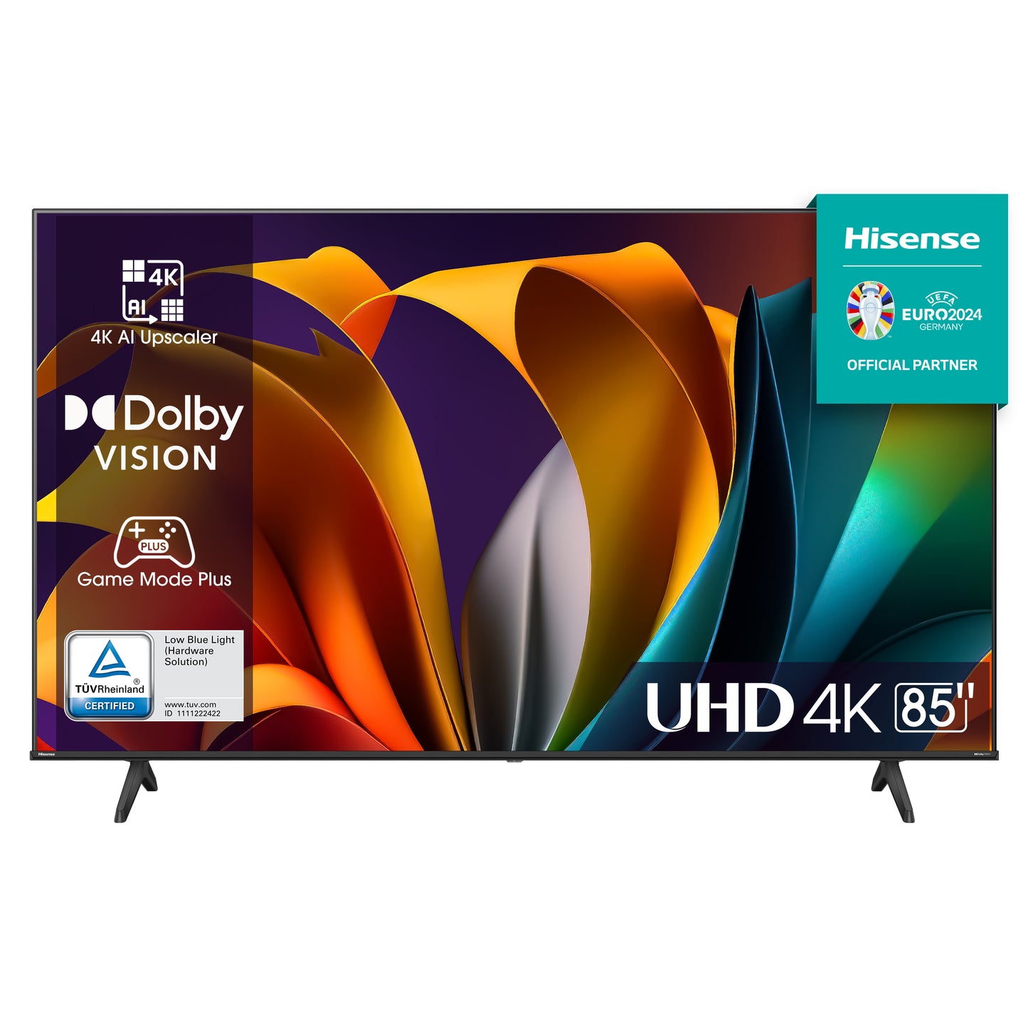Televisor Hisense A6N 85 4K Smart Google TV WiFi/HDMI/USB 3840 2160 RGB
