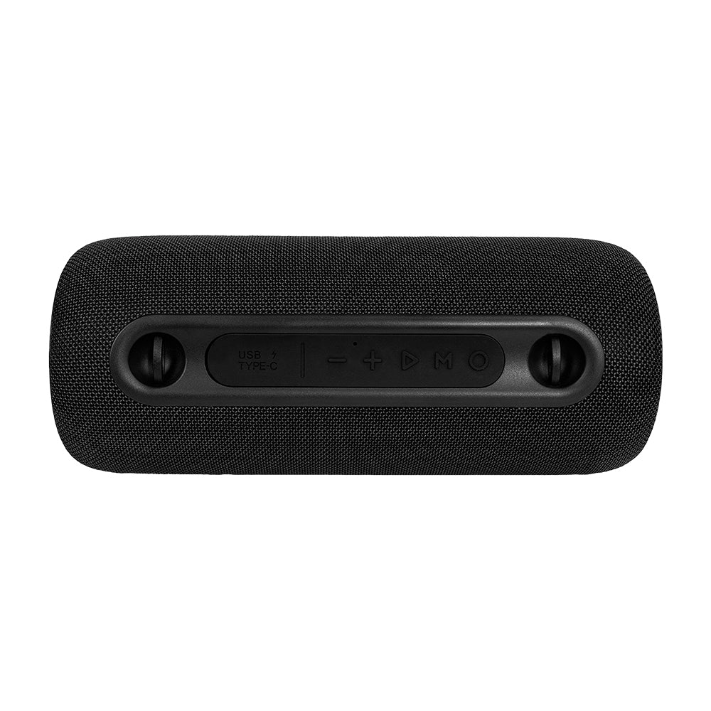 BOCINA VORAGO BSP-430 BLUETOOTH / USB / AROS LUZ RGB / TWS / 26W RMS CON HASTA 7 HRS AUTONOMIA TERMINADO EN TELA