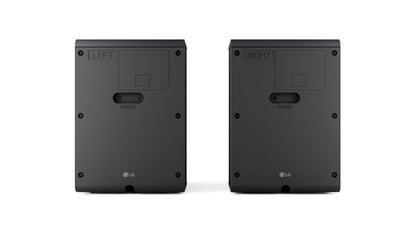 Barra de cine en casa LG de 9.1.5canales con sonido envolvente y altavoces traseros S95TR