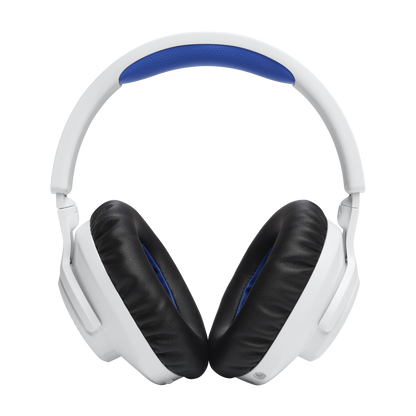 Auriculares inalámbricos JBL supraaurales para juegos JBL Quantum 360P para consola PS color blanco/azul