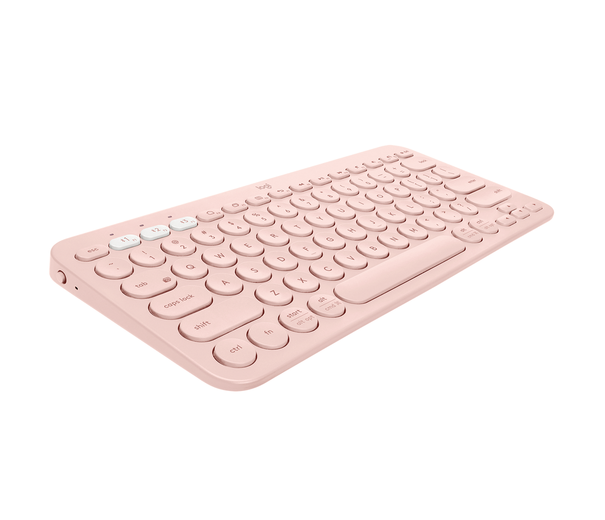 Teclado Logitech K380 Multidispositivo Inalámbrico Color Rosa