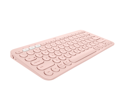 Teclado Logitech K380 Multidispositivo Inalámbrico Color Rosa