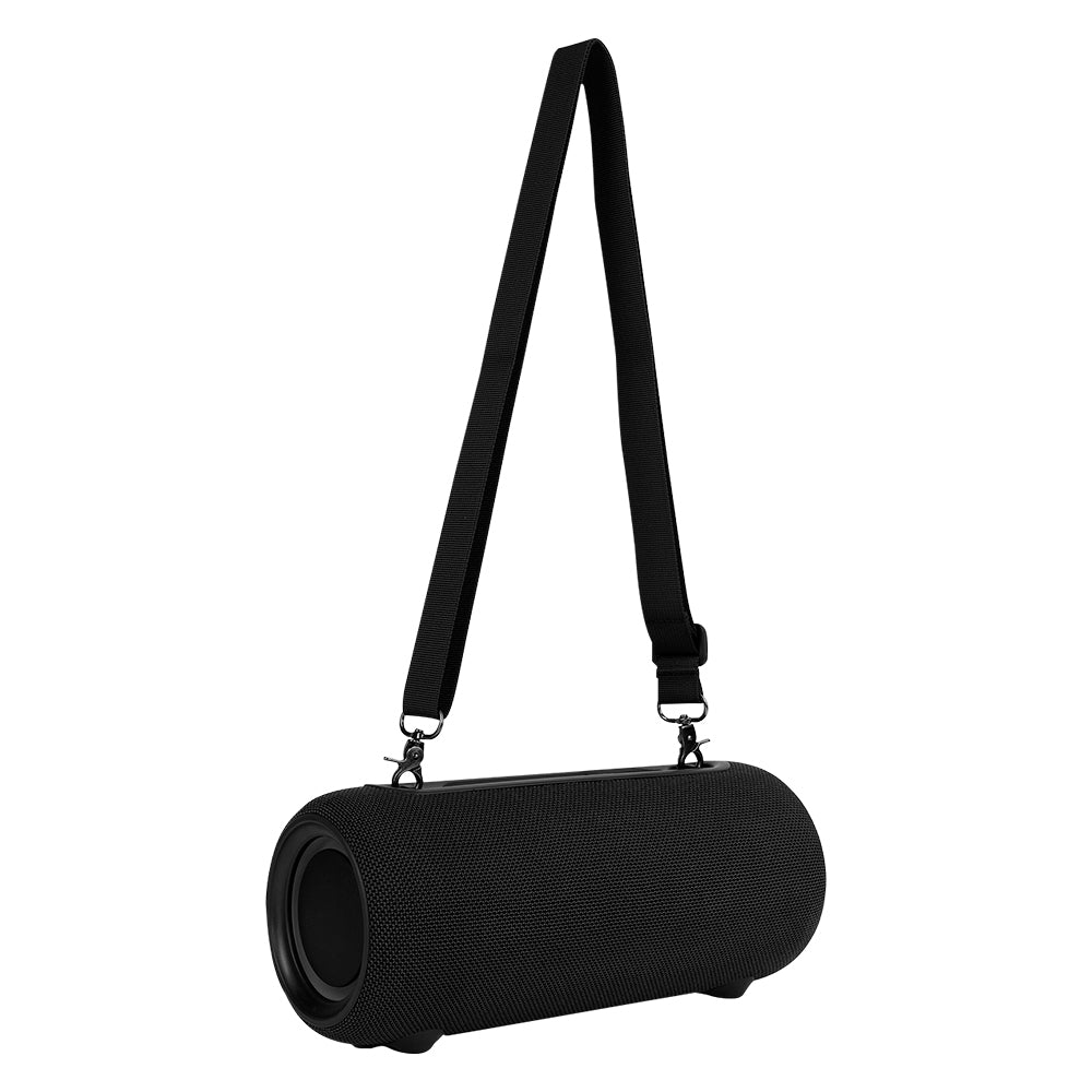 BOCINA VORAGO BSP-430 BLUETOOTH / USB / AROS LUZ RGB / TWS / 26W RMS CON HASTA 7 HRS AUTONOMIA TERMINADO EN TELA