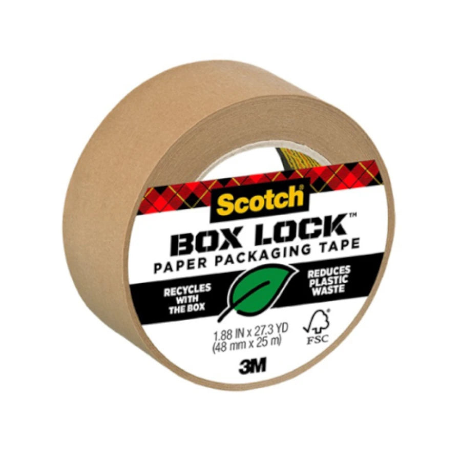 Cinta 3M de Empaque de Papel Box Lock 0.48X22.8 mts&nbsp;