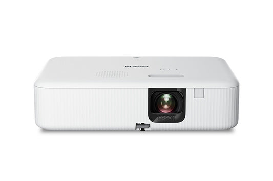 Proyector Epson EpiqVision FH02 Portátil 3LCD 3000 Lúmenes FHD Resolución 1920x1080 con Android TV