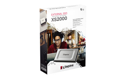Unidad de Estado Sólido SSD Kingston XS2000 Externo 1000GB USB-C