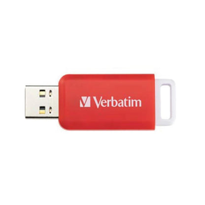 Memoria Verbatim Flash SeaGlass USB de 32 GB  Rojo
