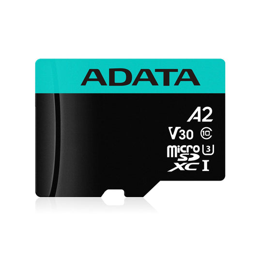 Memoria MicroSD Adata Premier Pro 128GB SDXC UHS-I U3 V30 Clase 10 A2 Con Adaptador