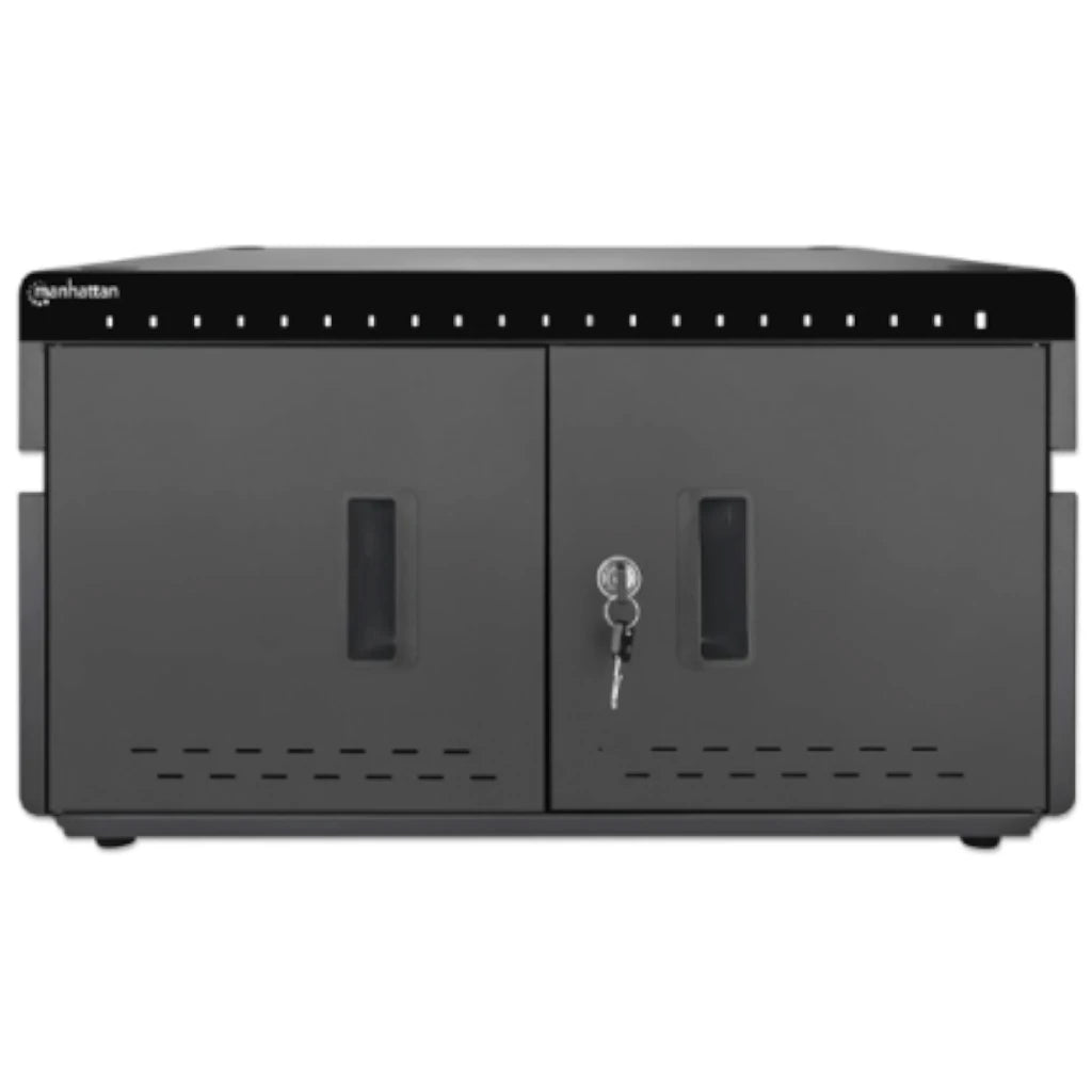 Gabinete de Carga MANHATTAN de 20 puertos USB-C 10.2 pulgadas 360W