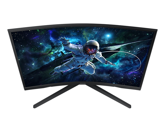 Monitor Samsung 27" Gaming Odyssey G55C QHD 2560 x 1440 165HZ VA CURVO 1000R G5
