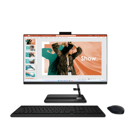 All in One Lenovo IdeaCentre 3 24IAP7 23.8 in Intel Celeron 7305 1.10GHz 8GB 256GB SSD Windows 11 Home 64bits