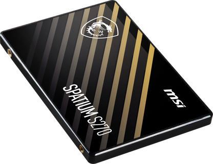 SSD MSI Interno SPATIUM S270 480GB 2.5 SATA III hasta 450 MB/s Escritura