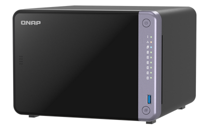 Unidad NAS QNAP CPU ARM Alpine AL524 Quad Core 2.0GHz 4GB RAM RJ45 10GbE 6 Bahias 3.5" Linux Sin Discos