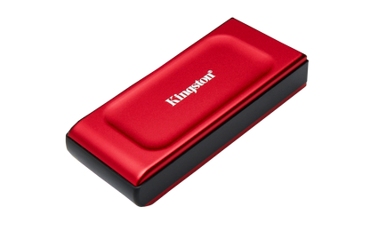 Unidad de Estado Solido SSD Externo Kingston XS1000 1TB USB Color Rojo