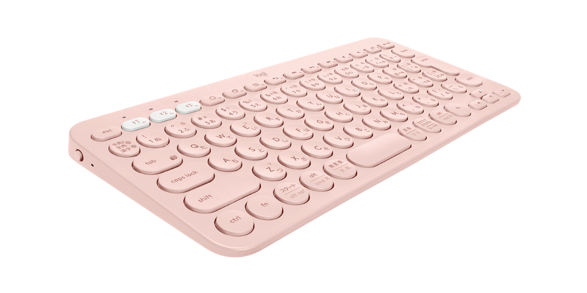 Teclado Logitech K380 Multidispositivo Inalámbrico Color Rosa