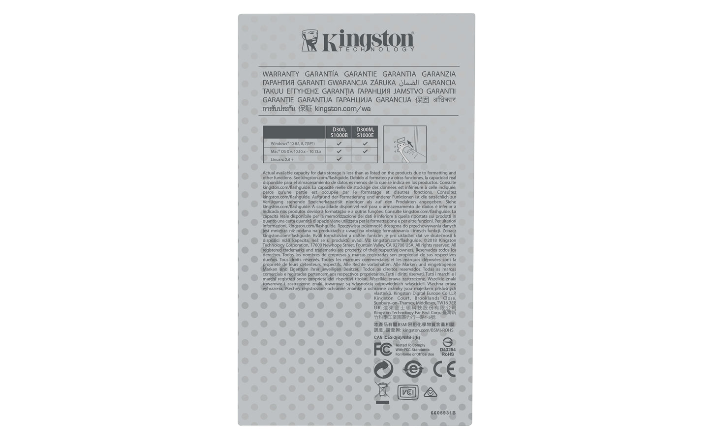 Memoria USB Kingston IronKey S1000 Flash 32GB Encriptado Criptochip Integrado Color Plata