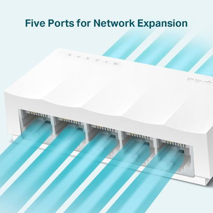Switch para escritorio Tp-link de 5 puertos 10/100Mbps