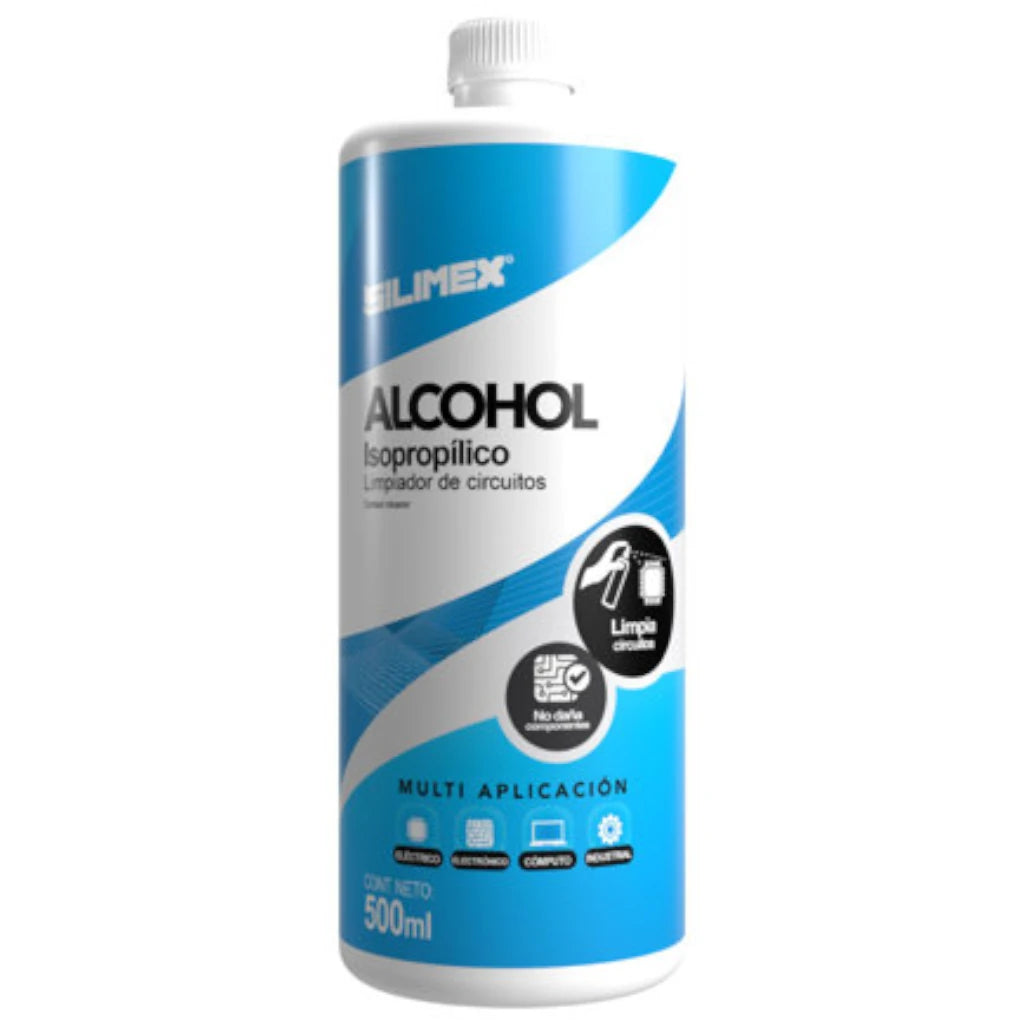 Alcohol Isopropílico Silimex Al 99.7% Iso Pro 500ml