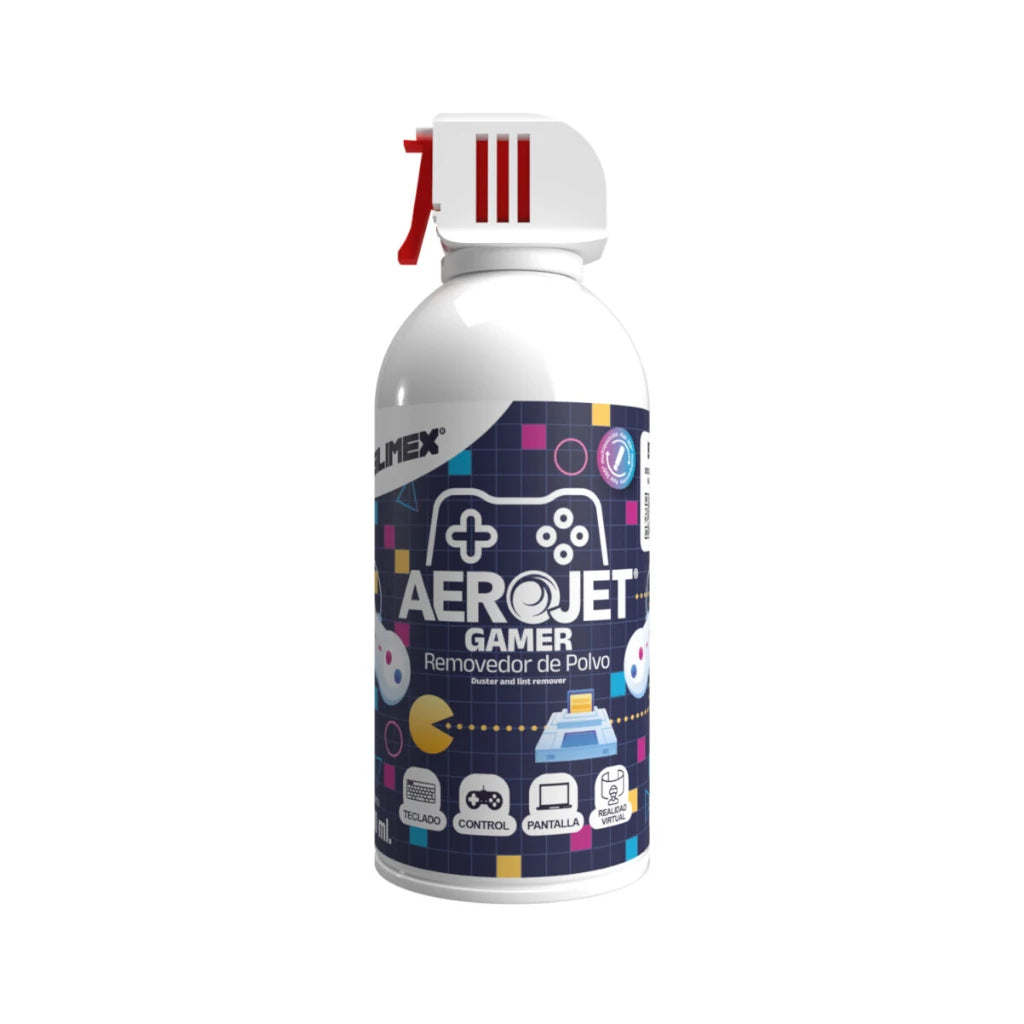 Removedor De Polvo Silimex Aerojet 300ml Gamer Con Válvula 360°