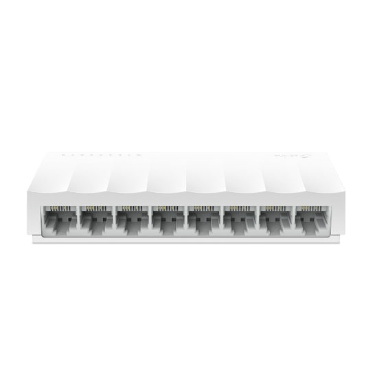 Switch para escritorio Tp-link 8Puertos RJ45 10/100/1000Mbps de auto-negociación Admite QoS 802.1p/DSCP e IGMP Snooping