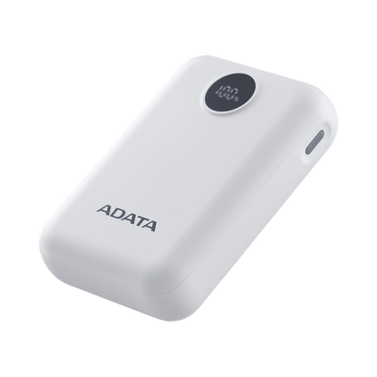 Power Bank Adata 10000mAh Digital PC10022 Blanco