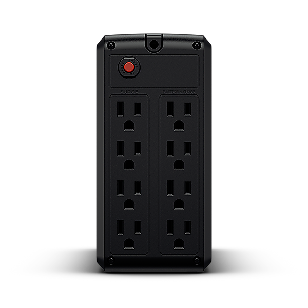 UPS Cyberpower Torre con Ahorro Energía 550VA/275W Reg Automática(AVR) 8 × NEMA 5-15R 4