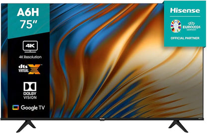 Televisor Hisense A6N 75" Smart TV 4K UHD WI-FI/ Bluetooth/ Google TV (Resolucion 3840x2160)