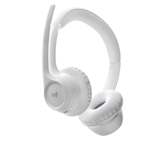 Diadema Logitech Zone Vibe 300 Inalambrica con microfono  Color Blanco