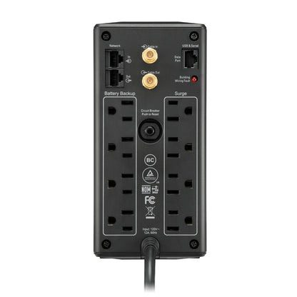 Back UPS APC Pro BX 1000VA 8 Salidas AVR LCD Interfaz LAM 60Hz