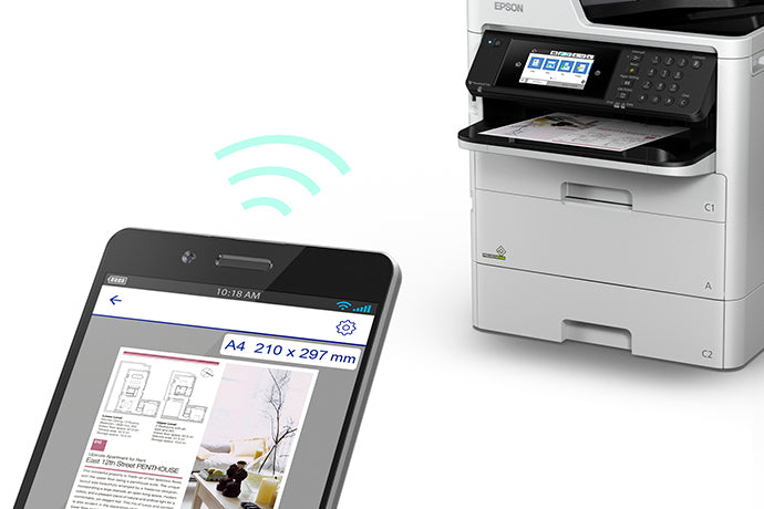Multifuncional Epson WorkForce Pro WF-C579R Color Inyección de Tinta