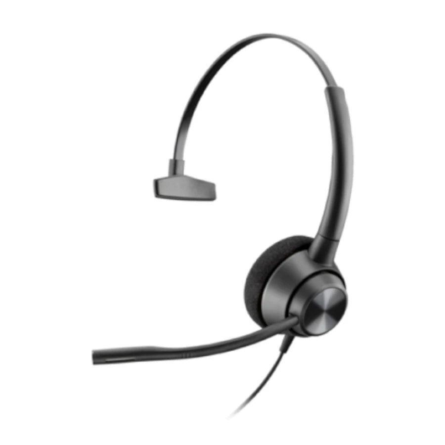 Auriculares Poly EncorePro 310 Monoaural with Quick Disconnect Headset TAA