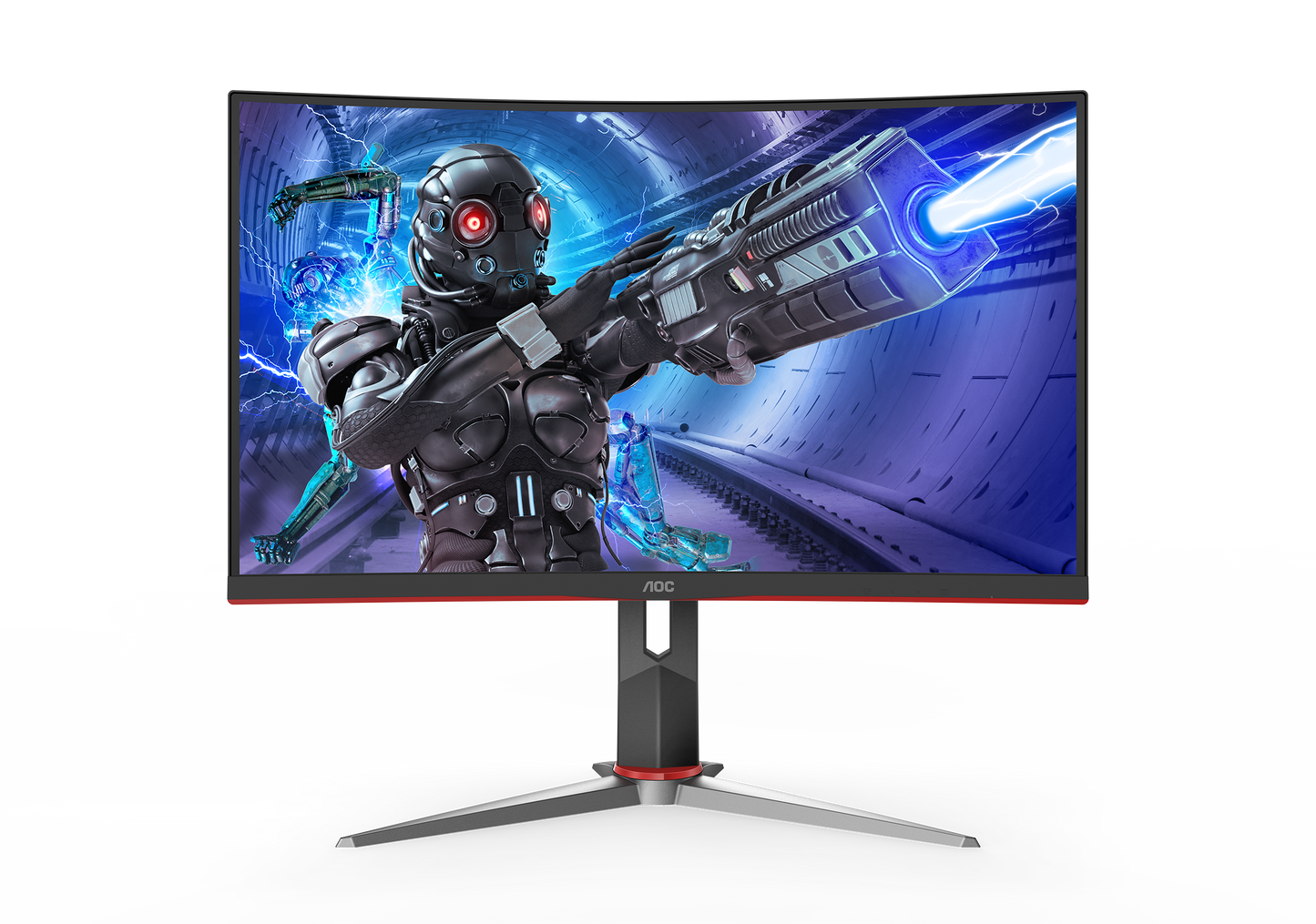 Monitor AOC 27" Gaming Curvo IPS 1920x1080 165Hz 1 ms Freesync HDMI DisPort HDR Mode