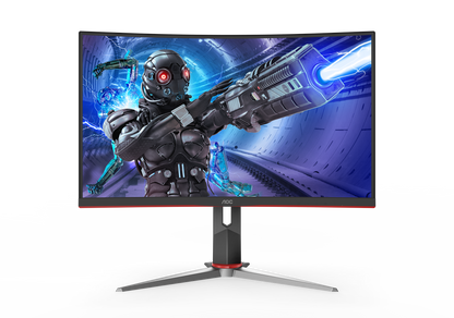 Monitor AOC 27" Gaming Curvo IPS 1920x1080 165Hz 1 ms Freesync HDMI DisPort HDR Mode