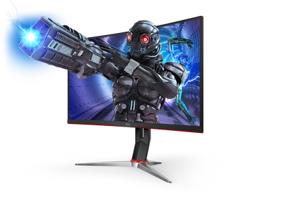 Monitor AOC 27" Gaming Curvo IPS 1920x1080 165Hz 1 ms Freesync HDMI DisPort HDR Mode