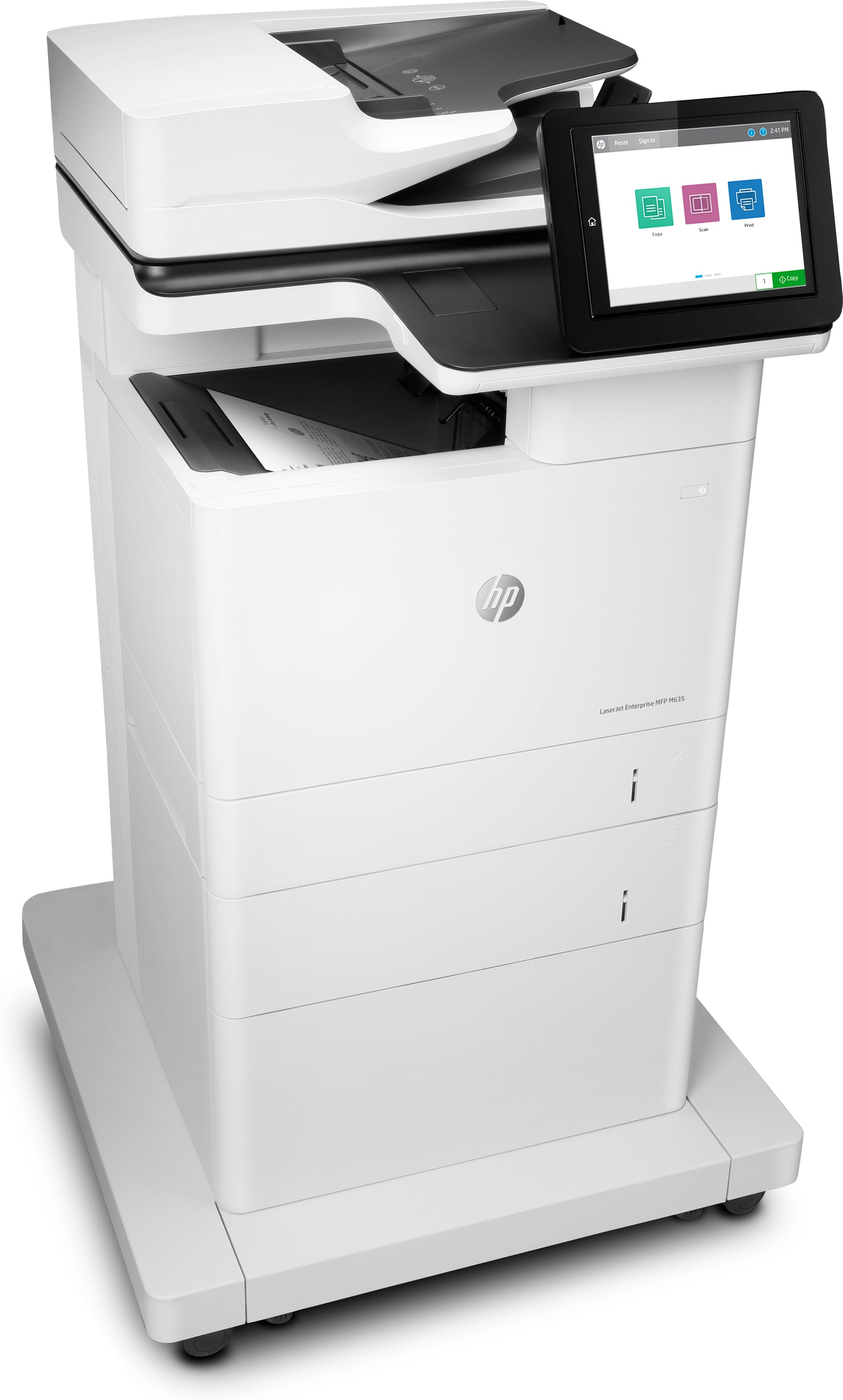 Multifuncional HP LaserJet Enterprise M635fht Monocromática Láser