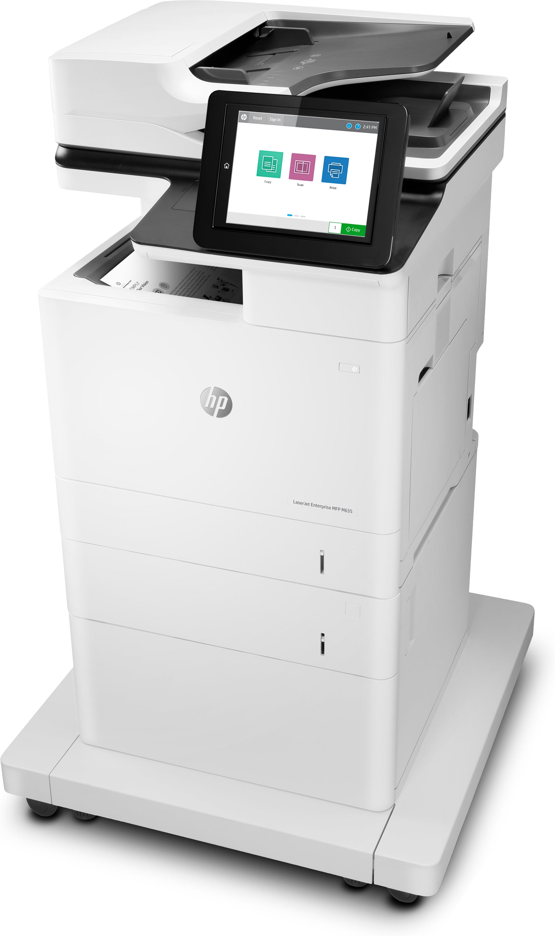 Multifuncional HP LaserJet Enterprise M635fht Monocromática Láser