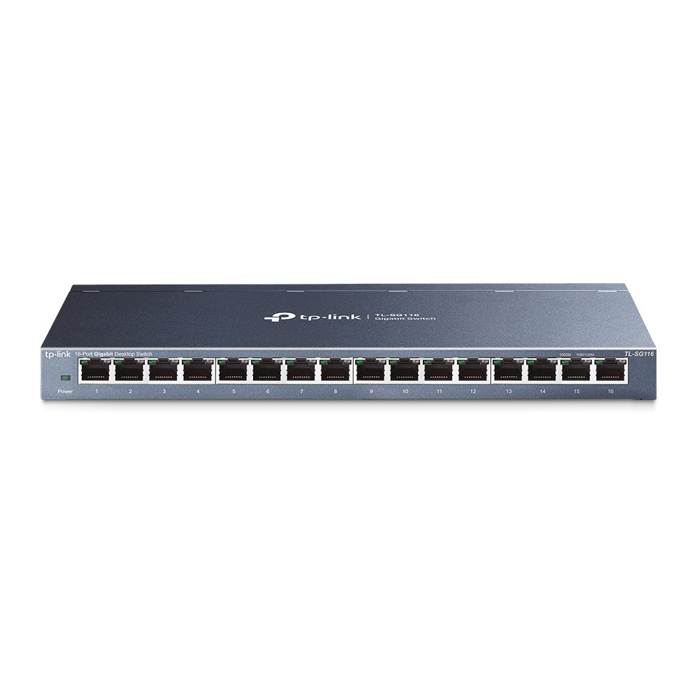 Switch para escritorio Tp-link de 16 puertos Gigabit
